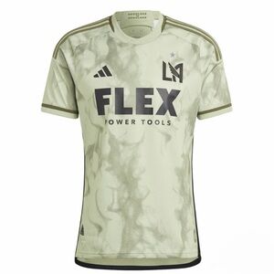 adidas LAFC Men's Soccer Jersey in Light Sage with FLEX Logo